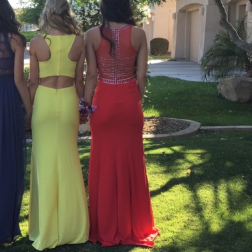 GLS Red Prom Dress - Picture 2 of 5